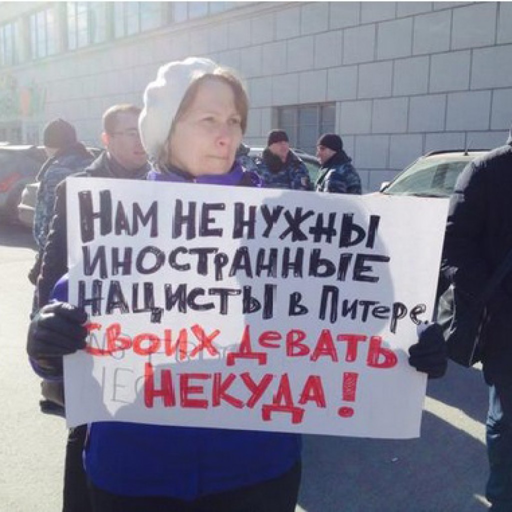 Спустя 70 лет нацисты все-таки взяли Петербург