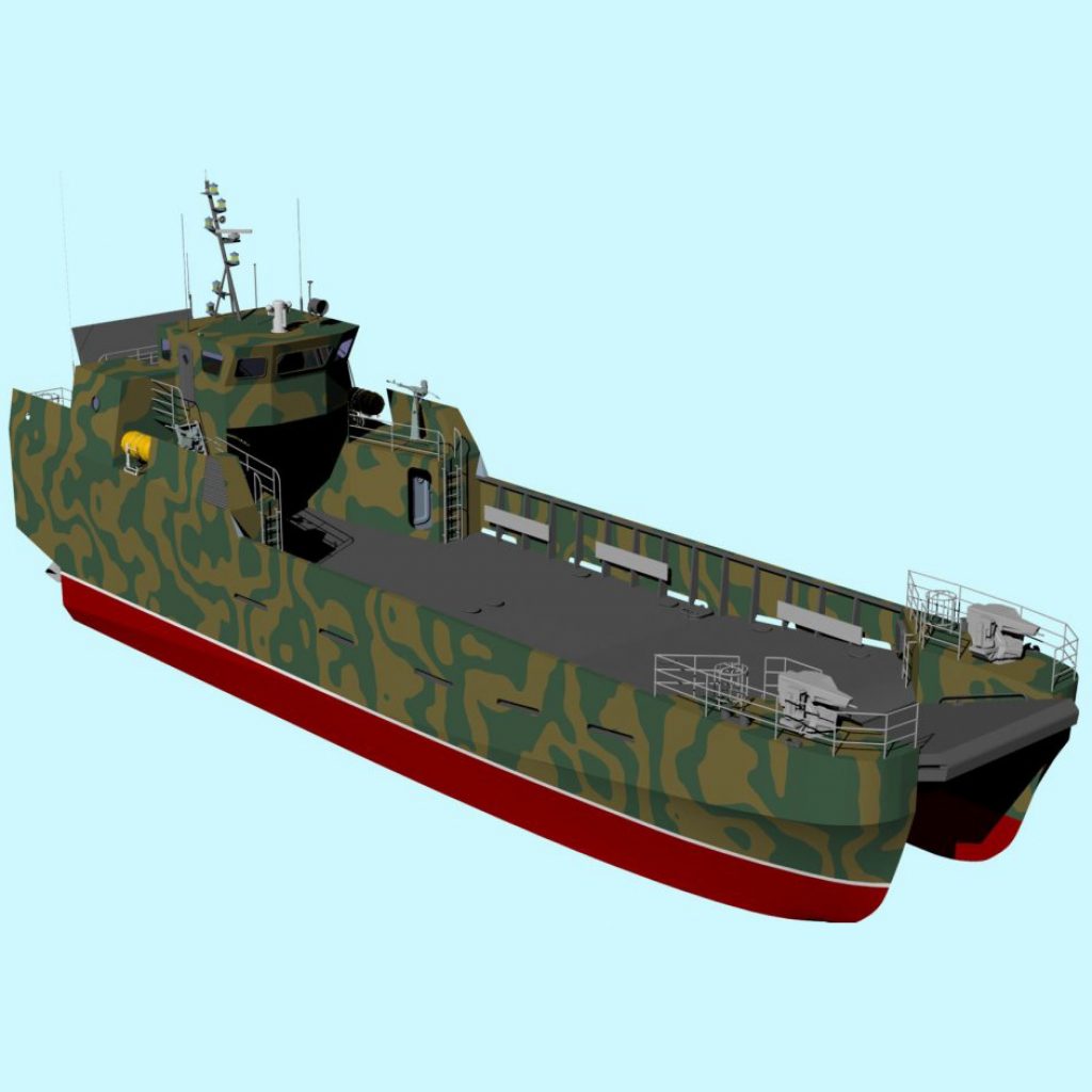 У Миколаєві розробили новий десантний катер для ВМС України У Миколаєві розробили новий десантний катер для ВМС України