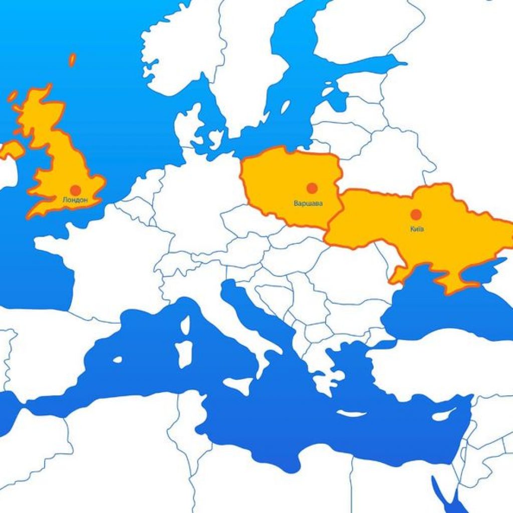 Новый военно-политический союз: Украина-Британия-Польша