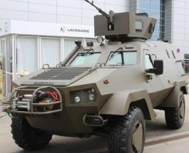 На IDET 2015 показали модернизированный украинско-польский бронеавтомобиль «Онцилла»