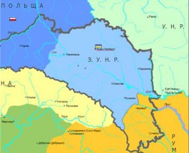 13 ноября 1918 года была создана Западно-Украинская Народная Республика (ЗУНР)
