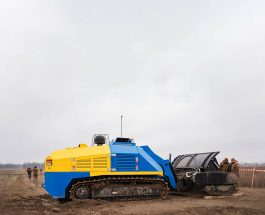 В Україні випробовують нову вітчизняну машину для розмінування