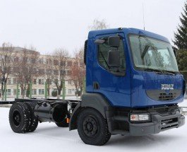 Создано новое среднетоннажное шасси КрАЗ-5401Н2