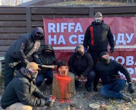 Демократична Сокира привезла подарунок під будинок генерального прокурора